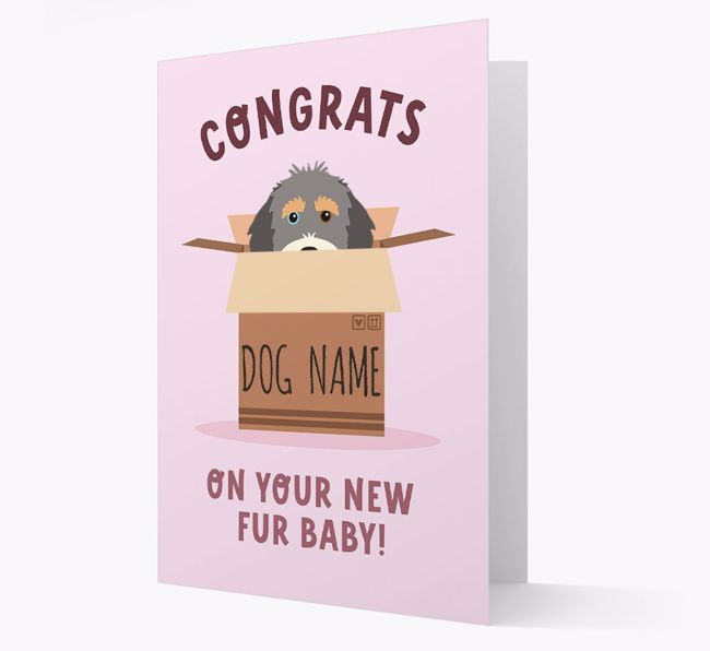 Congrats On Your New Fur Baby: Personalized {breedFullName} Card